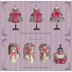 Classical Puppets Stripes and Checks - Maria Antoinette One Piece(Limited Pre-Order/2 Colours/Full Payment Without Shipping)